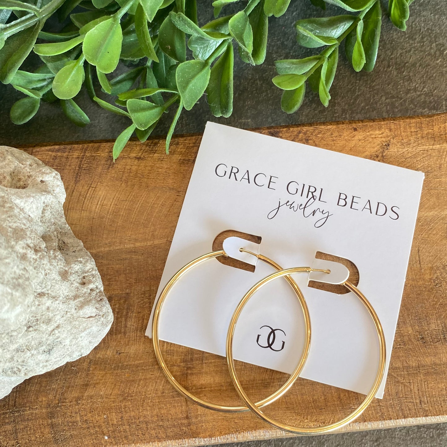 Infinite Gold Hoop Earrings