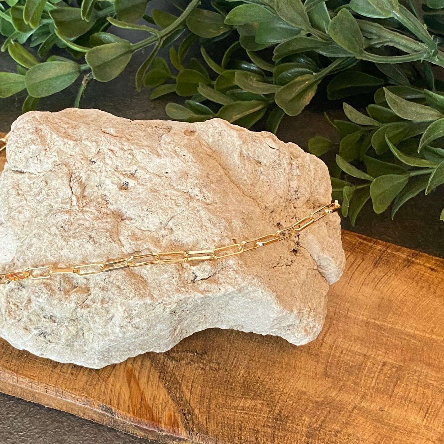 Paper clip Chain Necklace