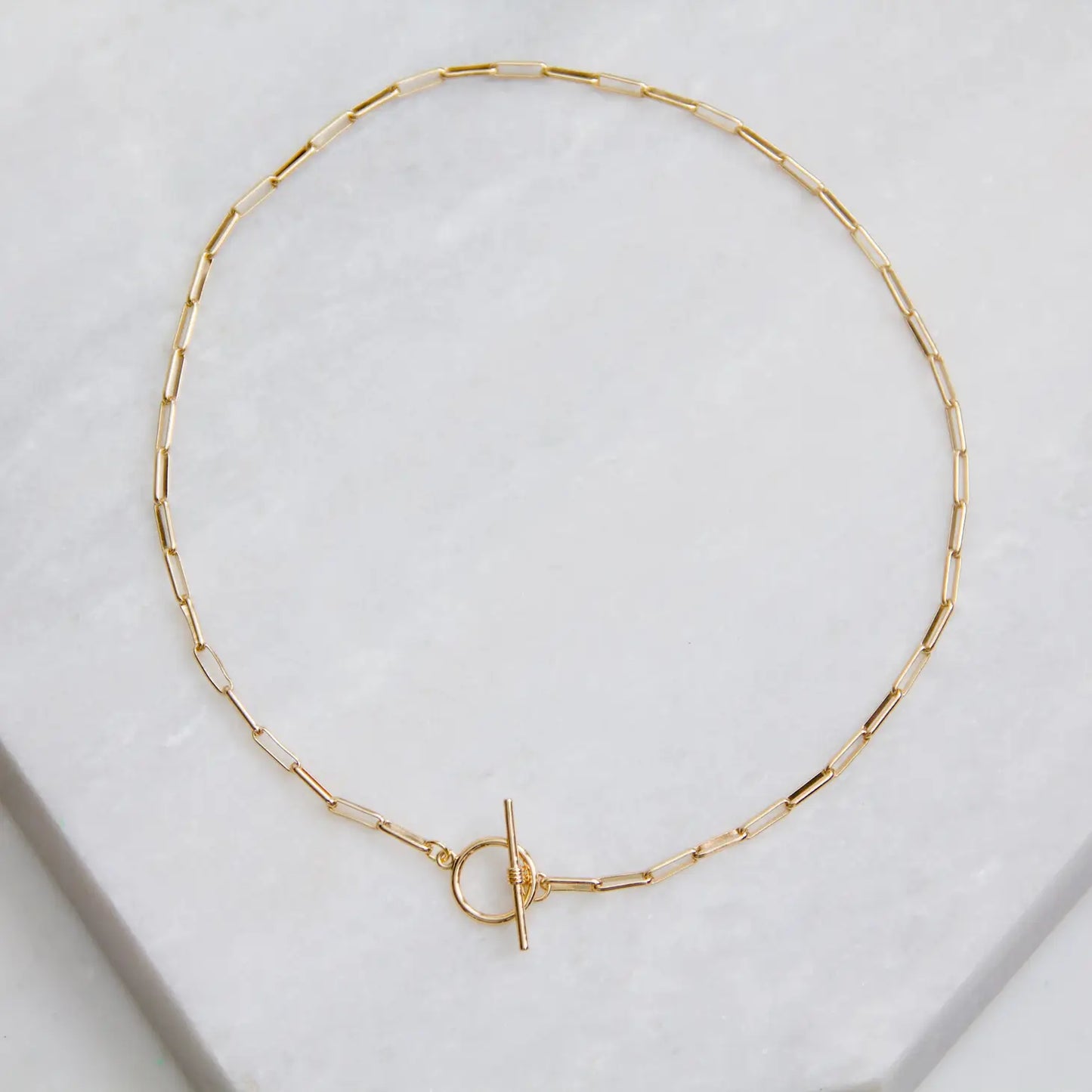 Paper clip Chain Necklace