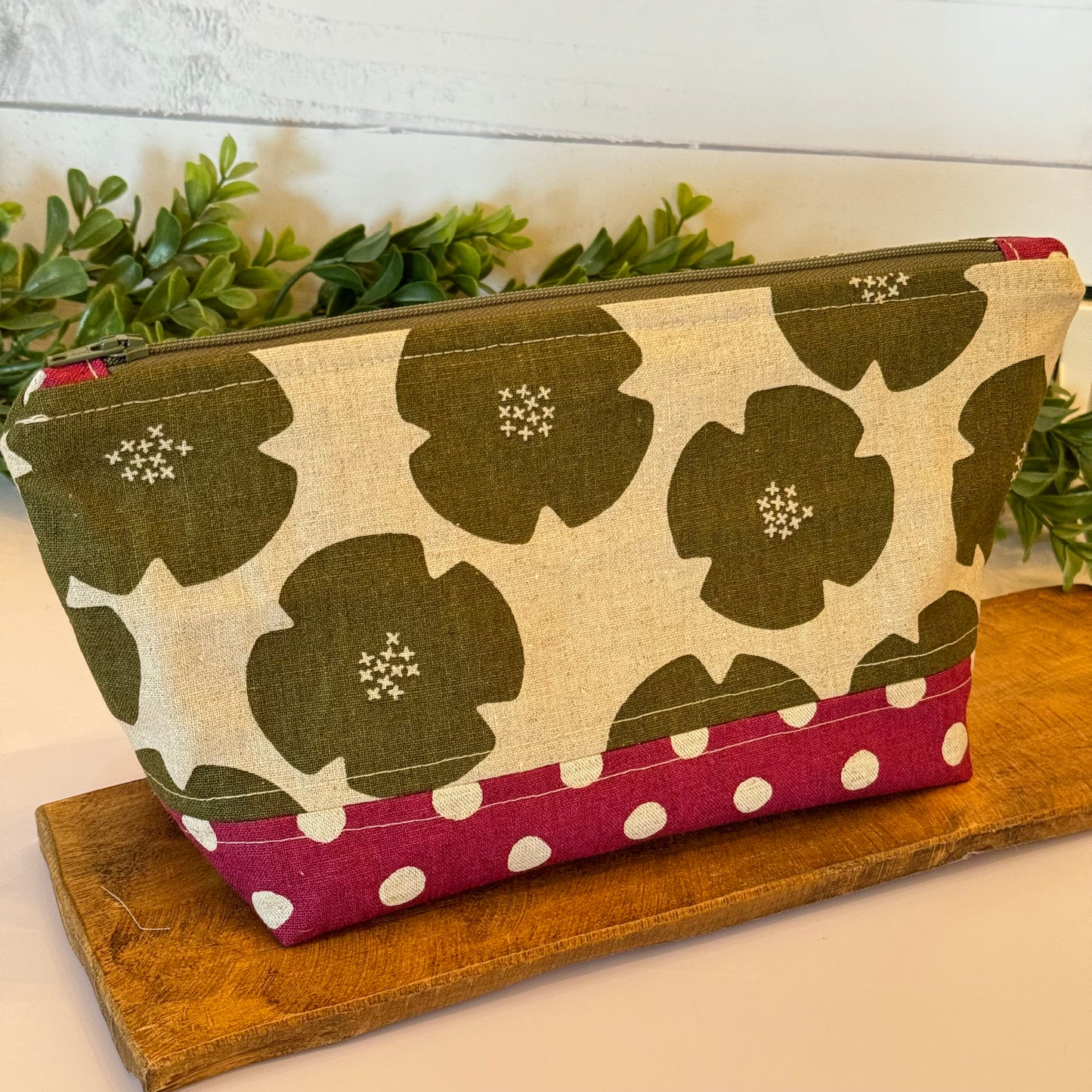 Origami Floral Gusseted Pouch