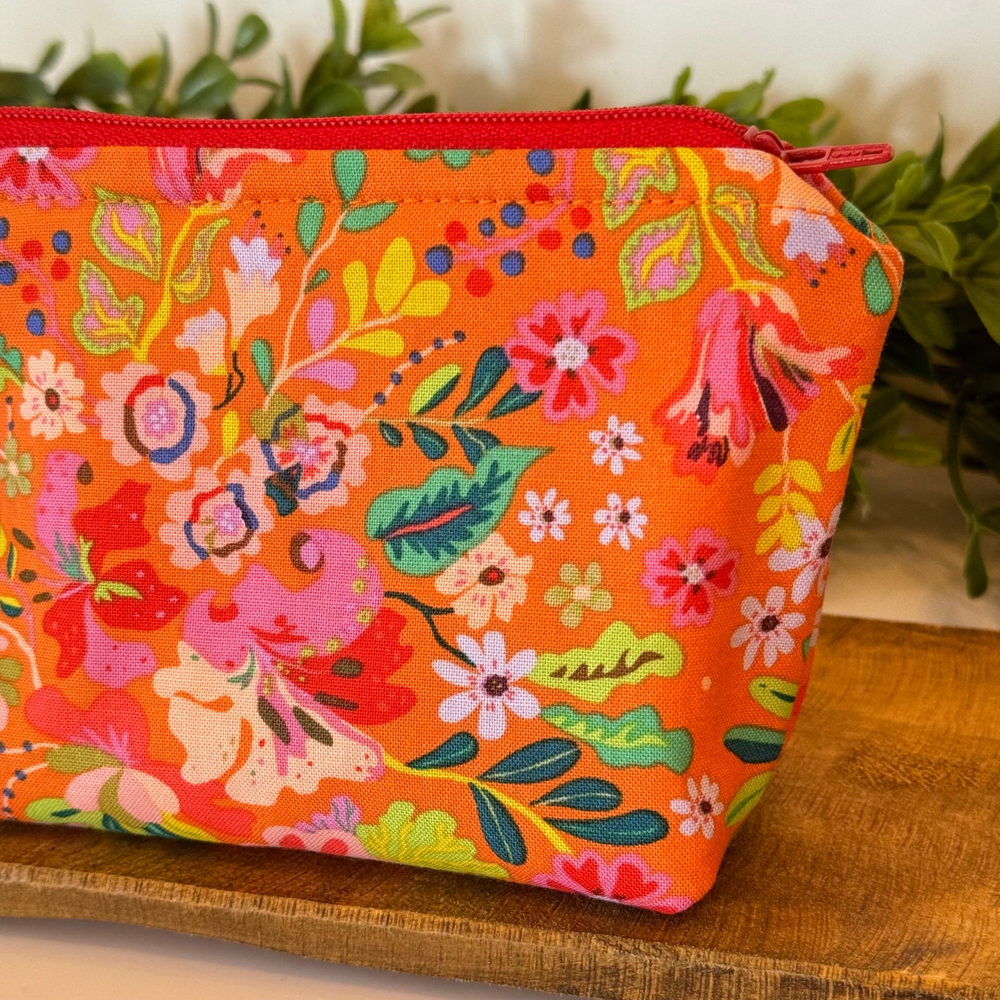 Frida Floral Gusseted Pouch_Mini